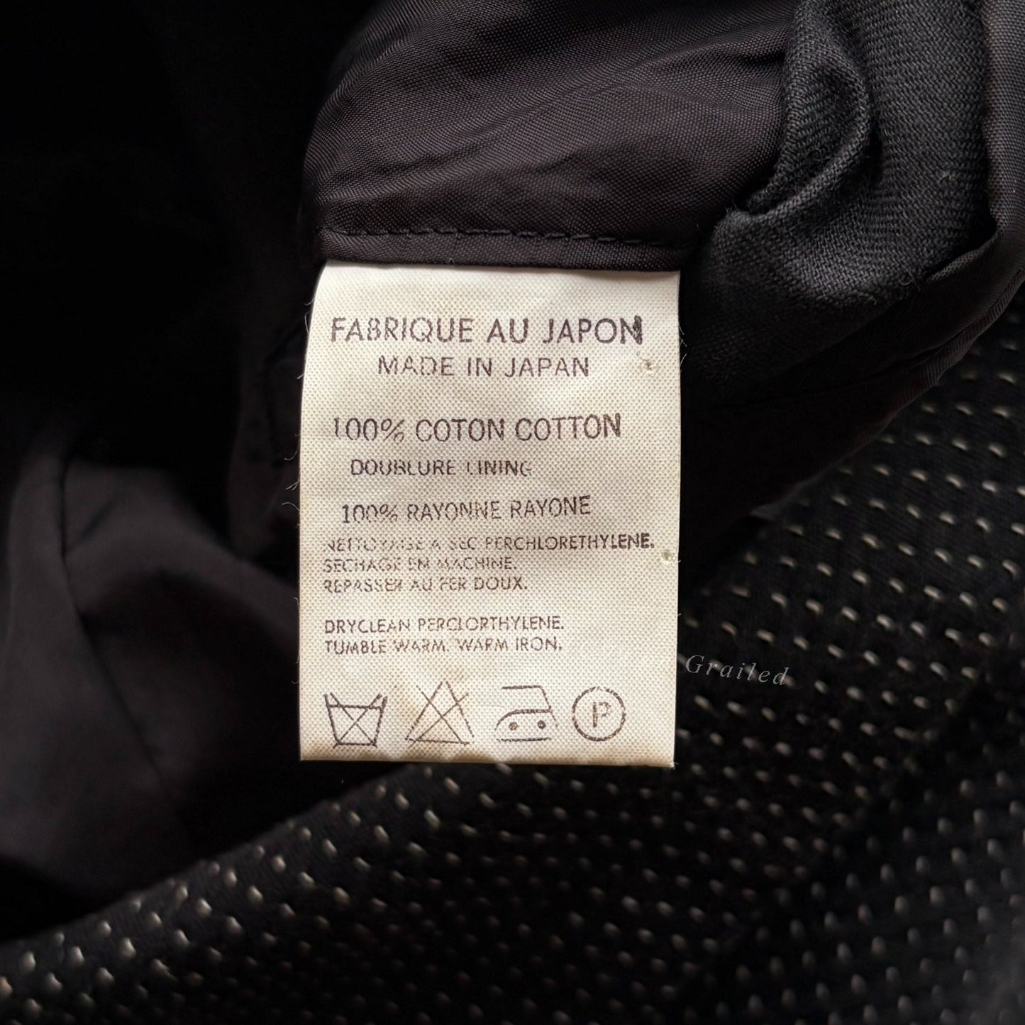 Yohji Yamamoto 95SS Sashiko Runway Blazer