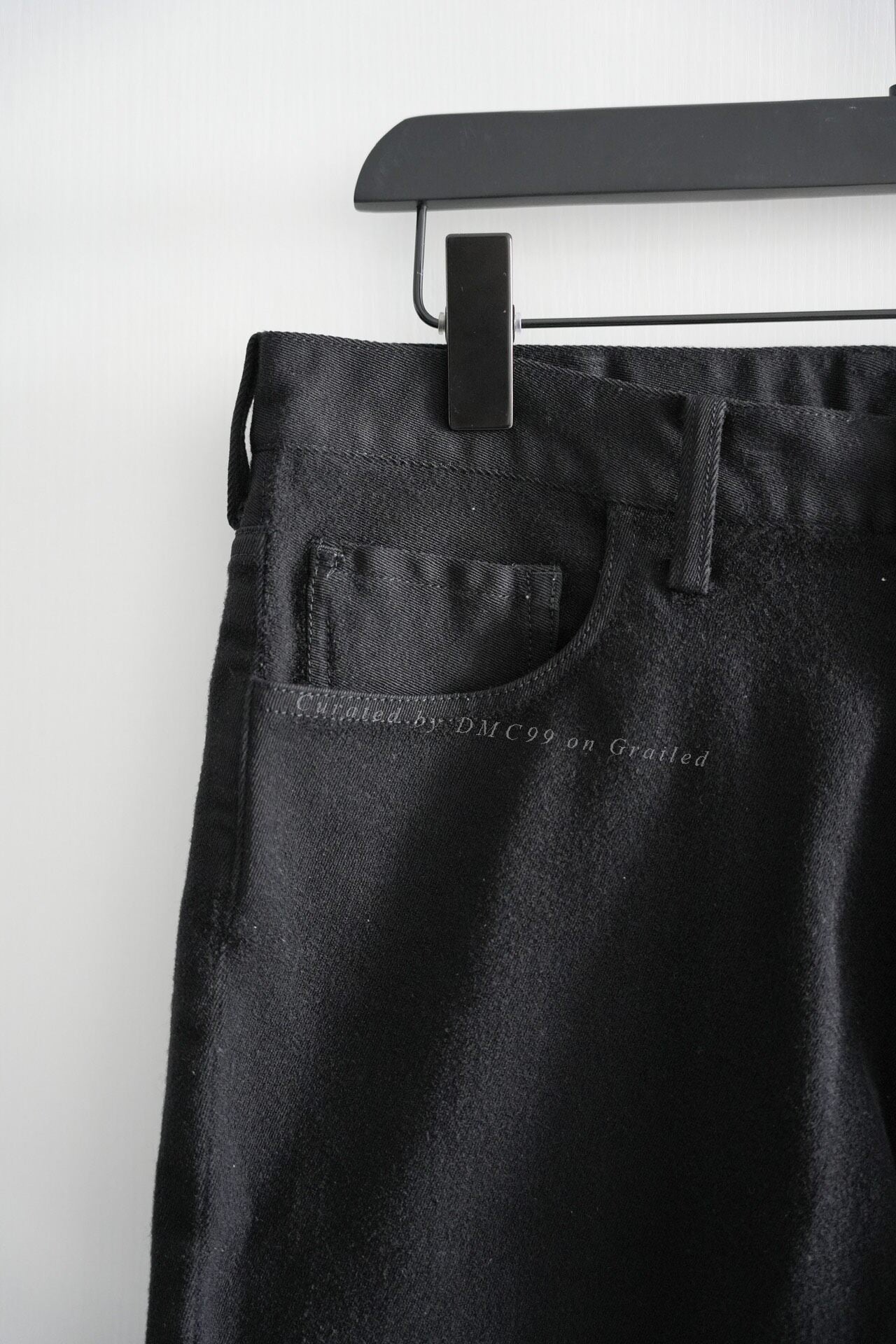Yohji Yamamoto 04AW Wool-Nylon Jeans