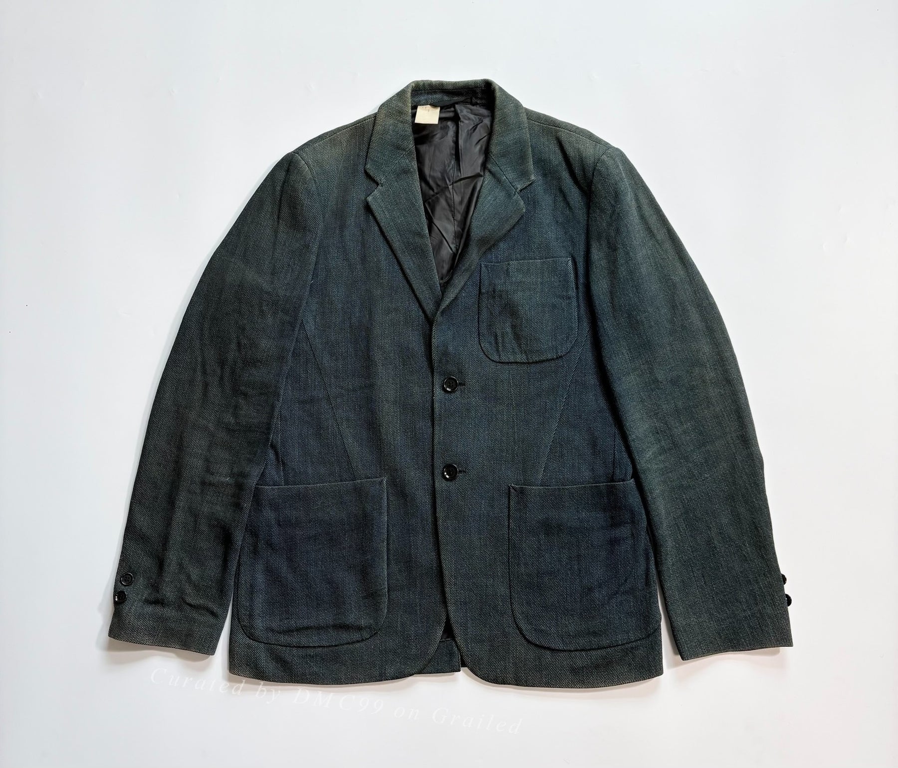 N.Hoolywood Indigo Dyed Jacket