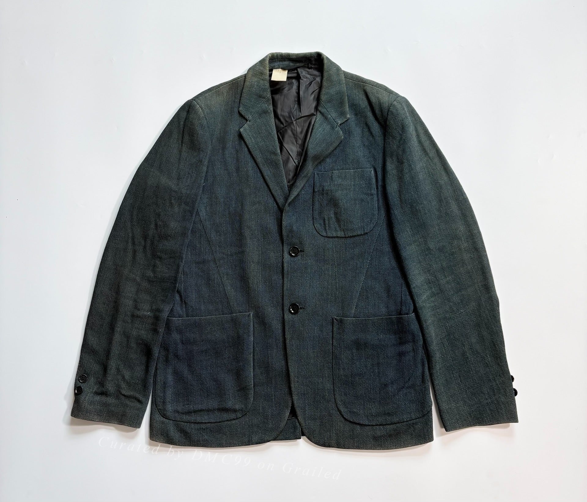 N.Hoolywood Indigo Dyed Jacket