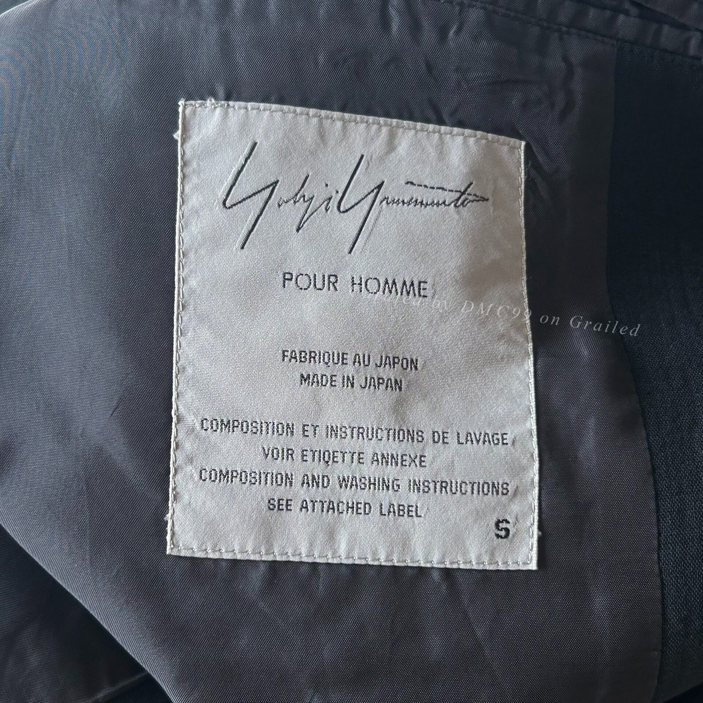 Yohji Yamamoto 95SS Sashiko Blazer
