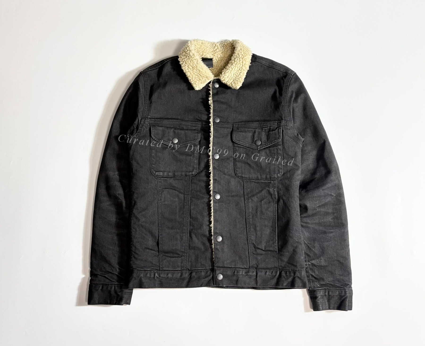 N.hoolywood Denim Shearling Jacket