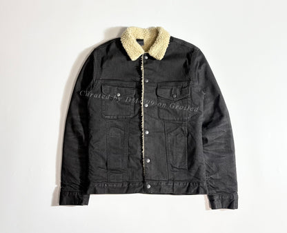 N.hoolywood Denim Shearling Jacket