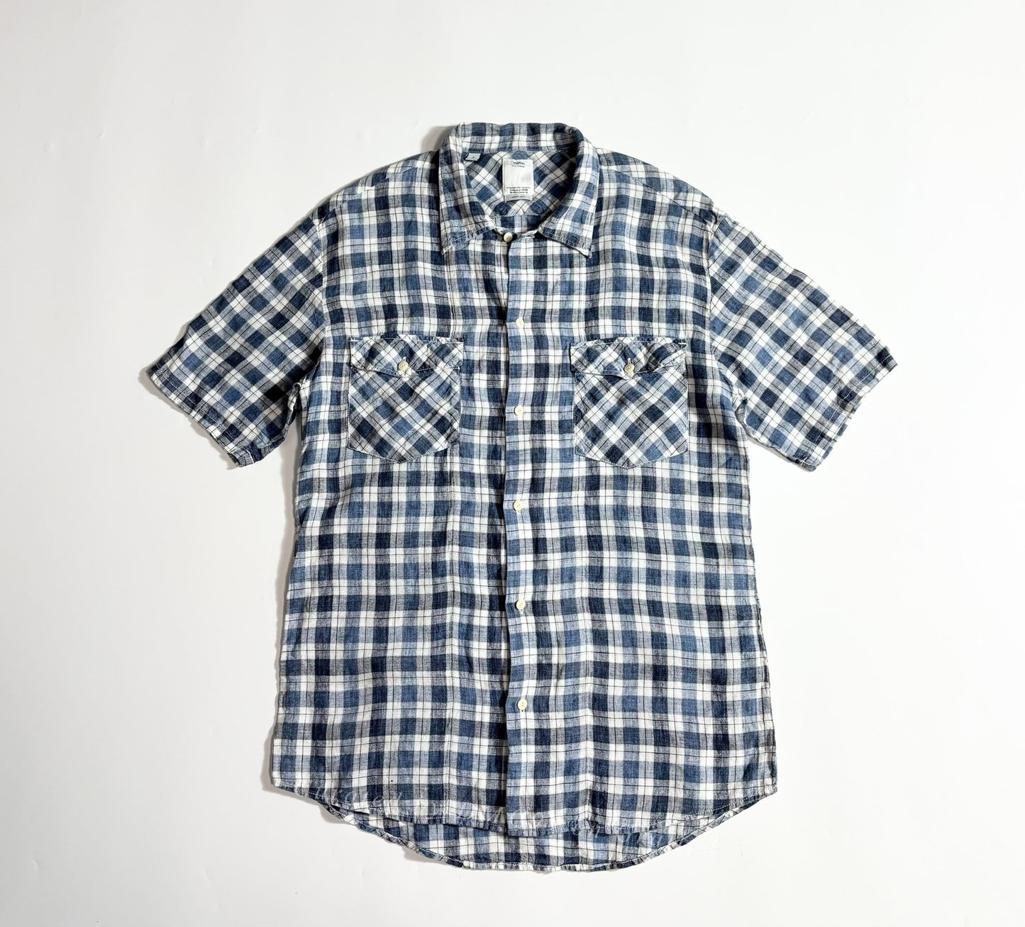 VISVIM Linen Plaid Shirt
