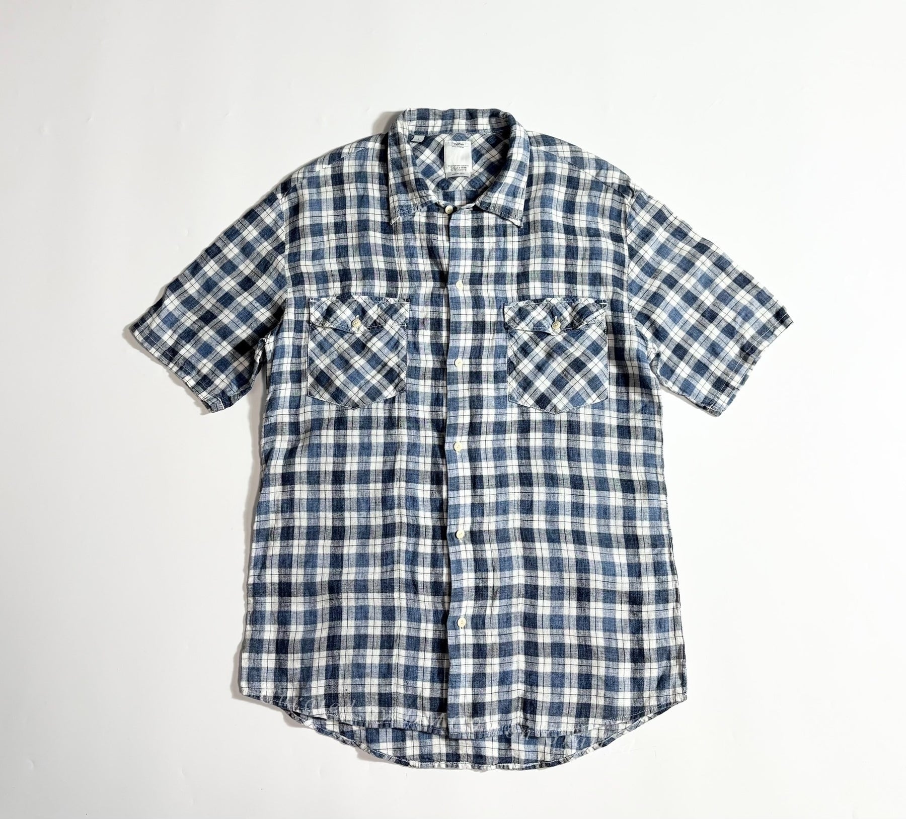 VISVIM Linen Plaid Shirt