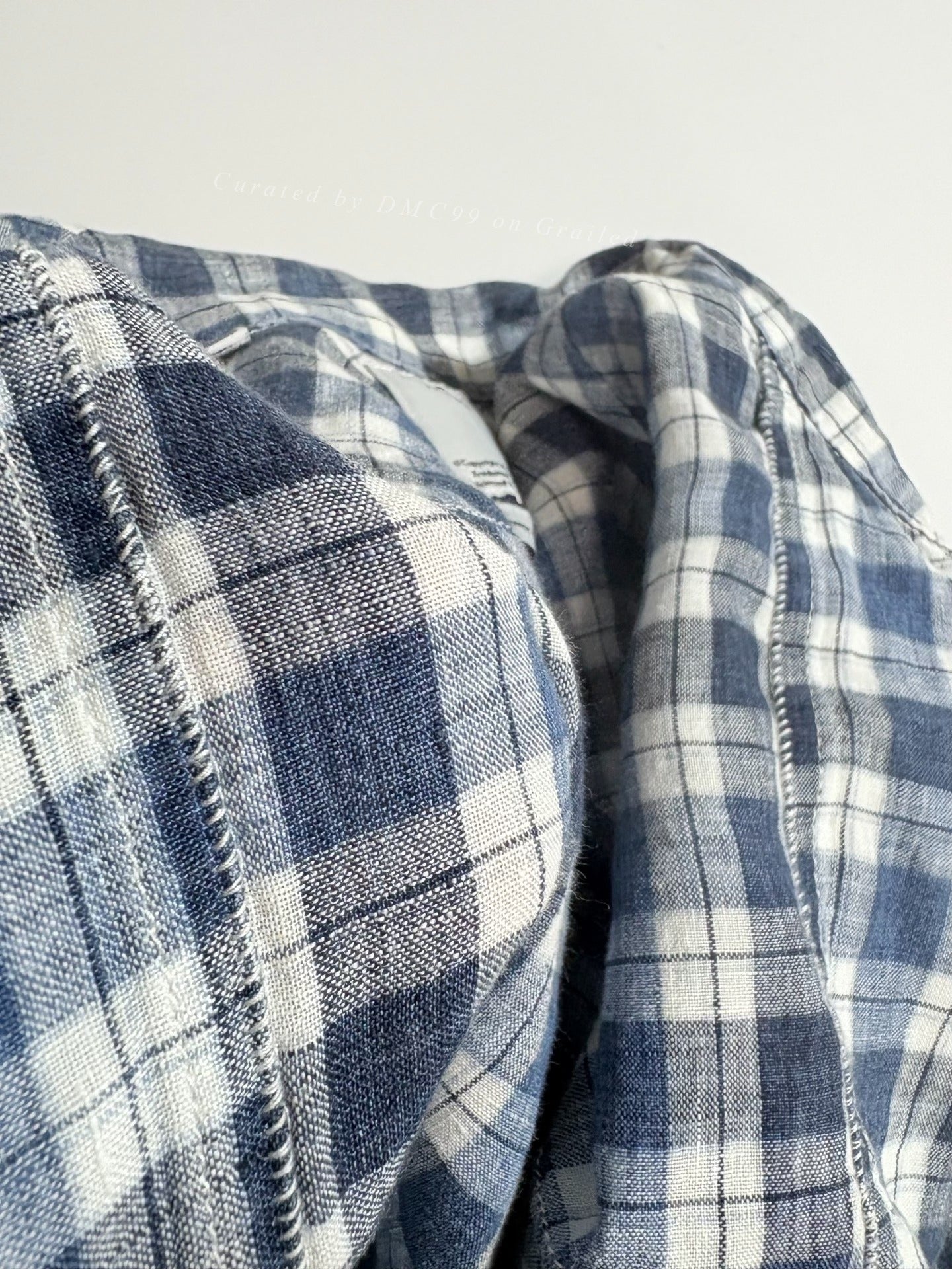 VISVIM Linen Plaid Shirt