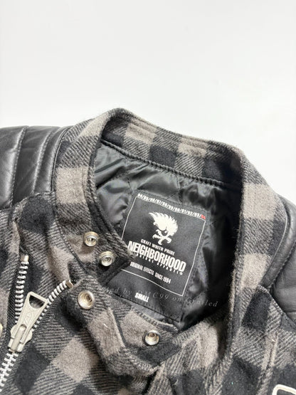 Neighborhood NBHD Patchwork Biker Vest