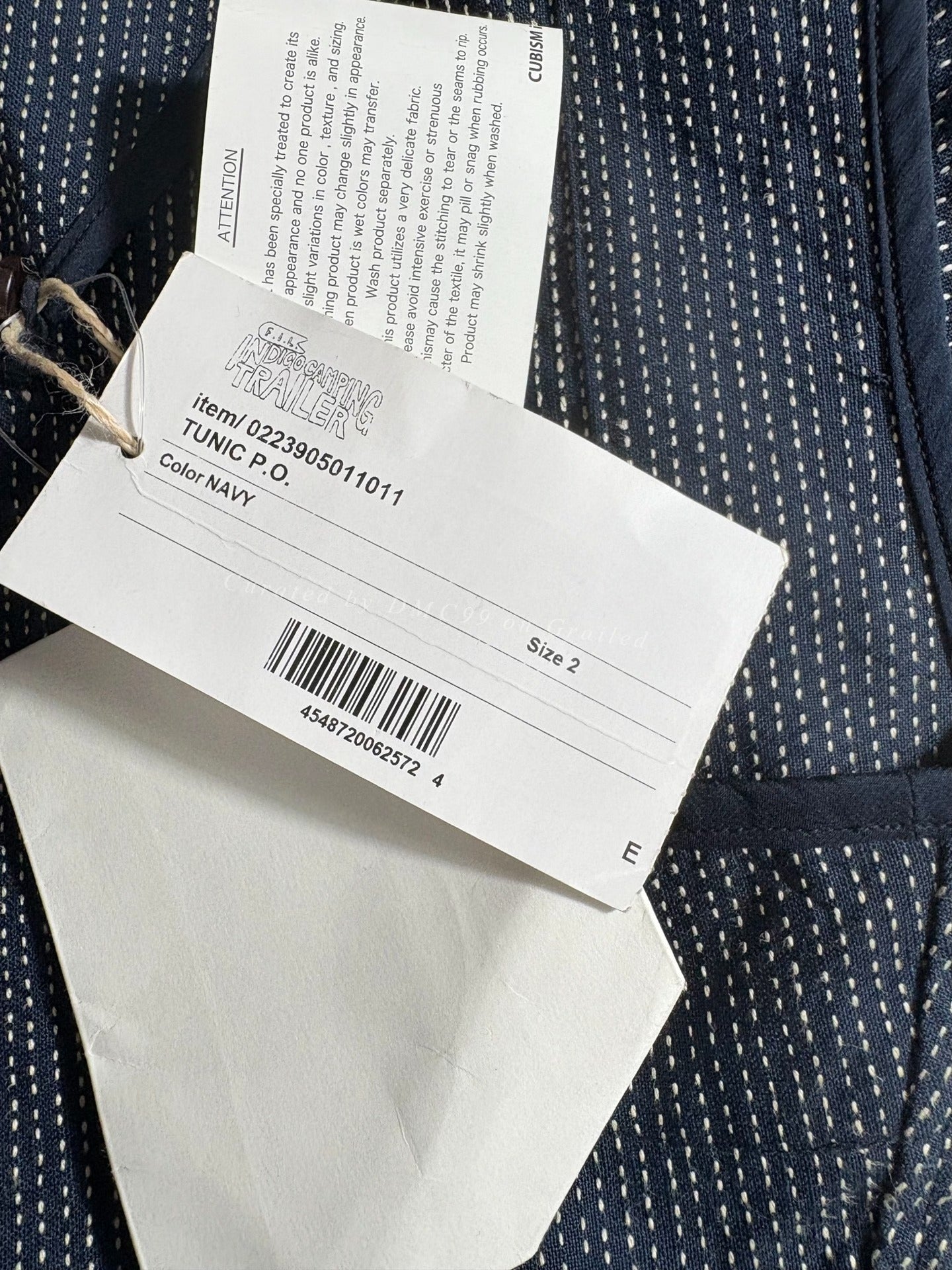 Visvim ICT Tunic Sashiko Shirt