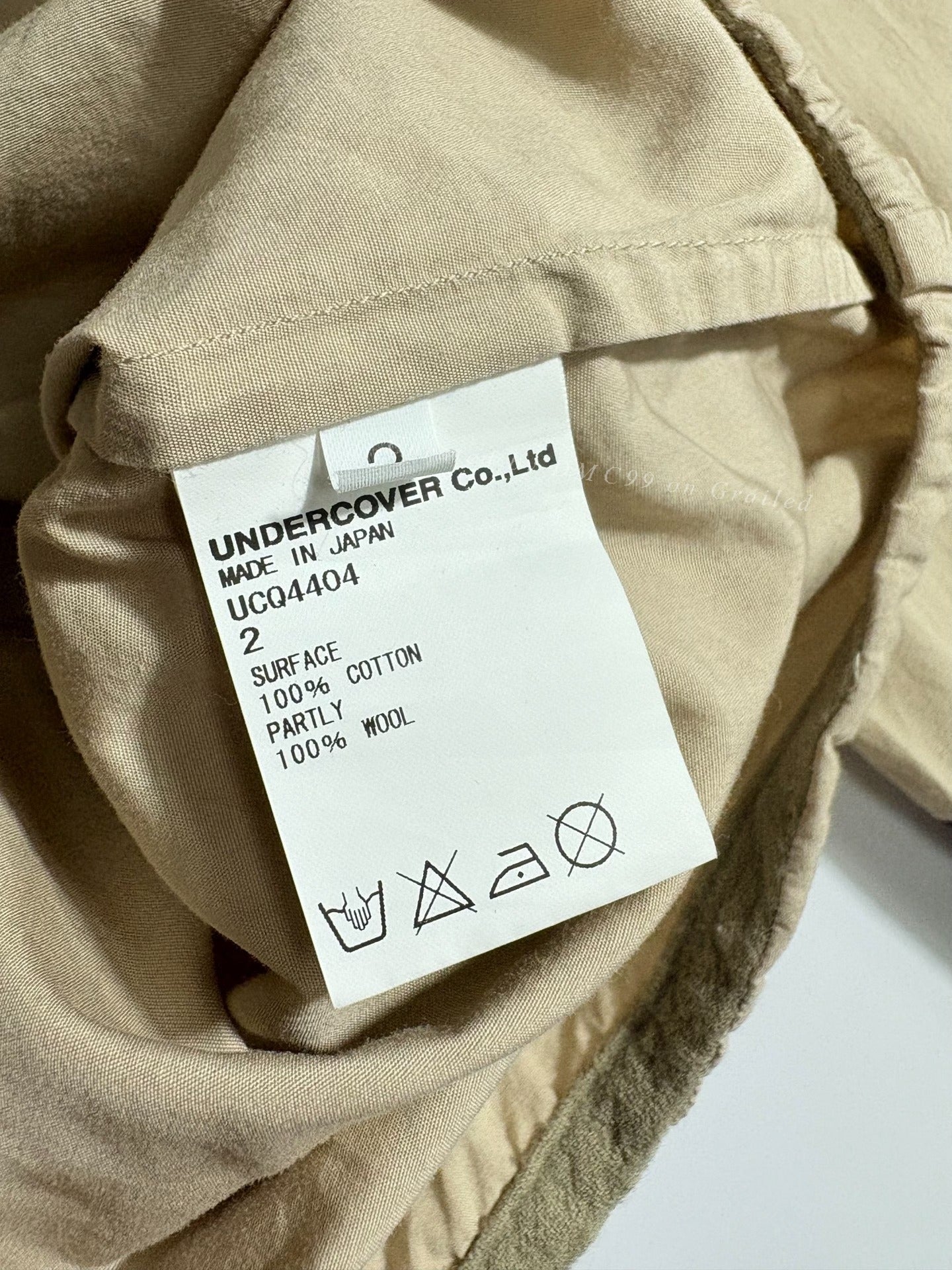Undercover Dissolve Long-Sleeve Shirt