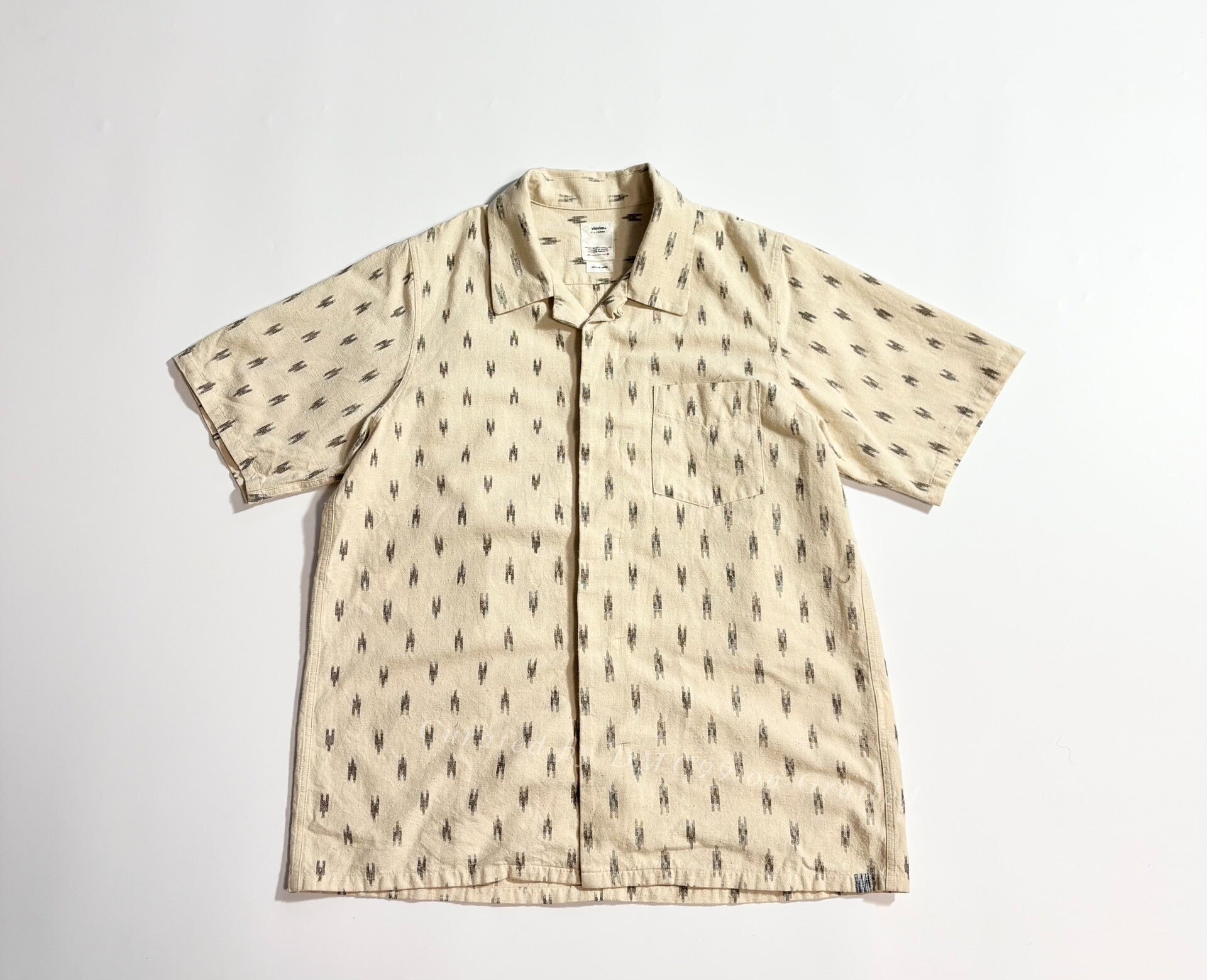 VISVIM FREE EDGE SHIRT KASURI
