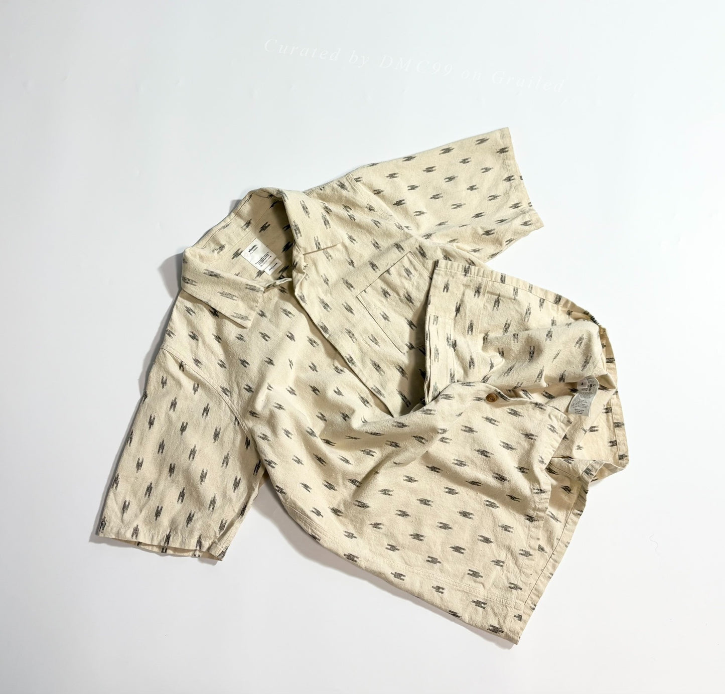 VISVIM FREE EDGE SHIRT KASURI