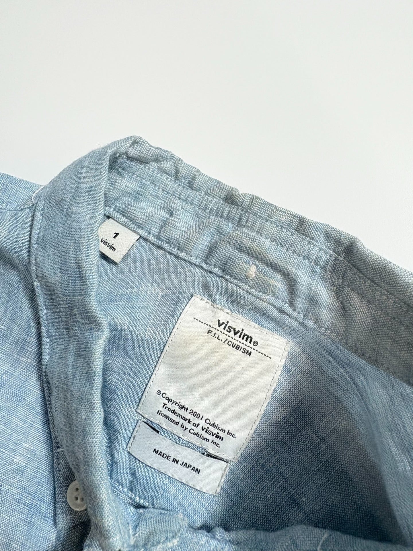 VISVIM Linen Washed Shirt