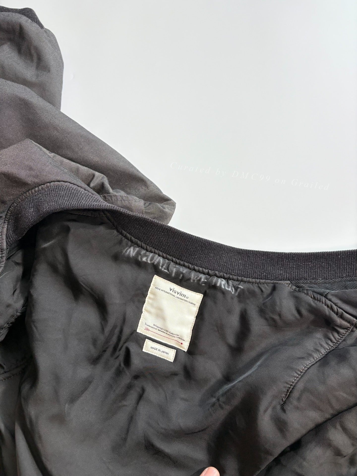 VISVIM THORSON II MA1 Mud-Dyed Jacket