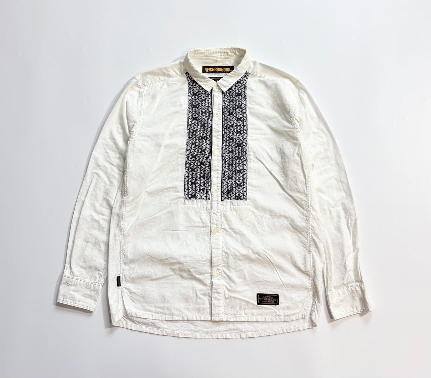 NEIGHBORHOOD Ethnic Embroidery Long-Sleeve Shirt