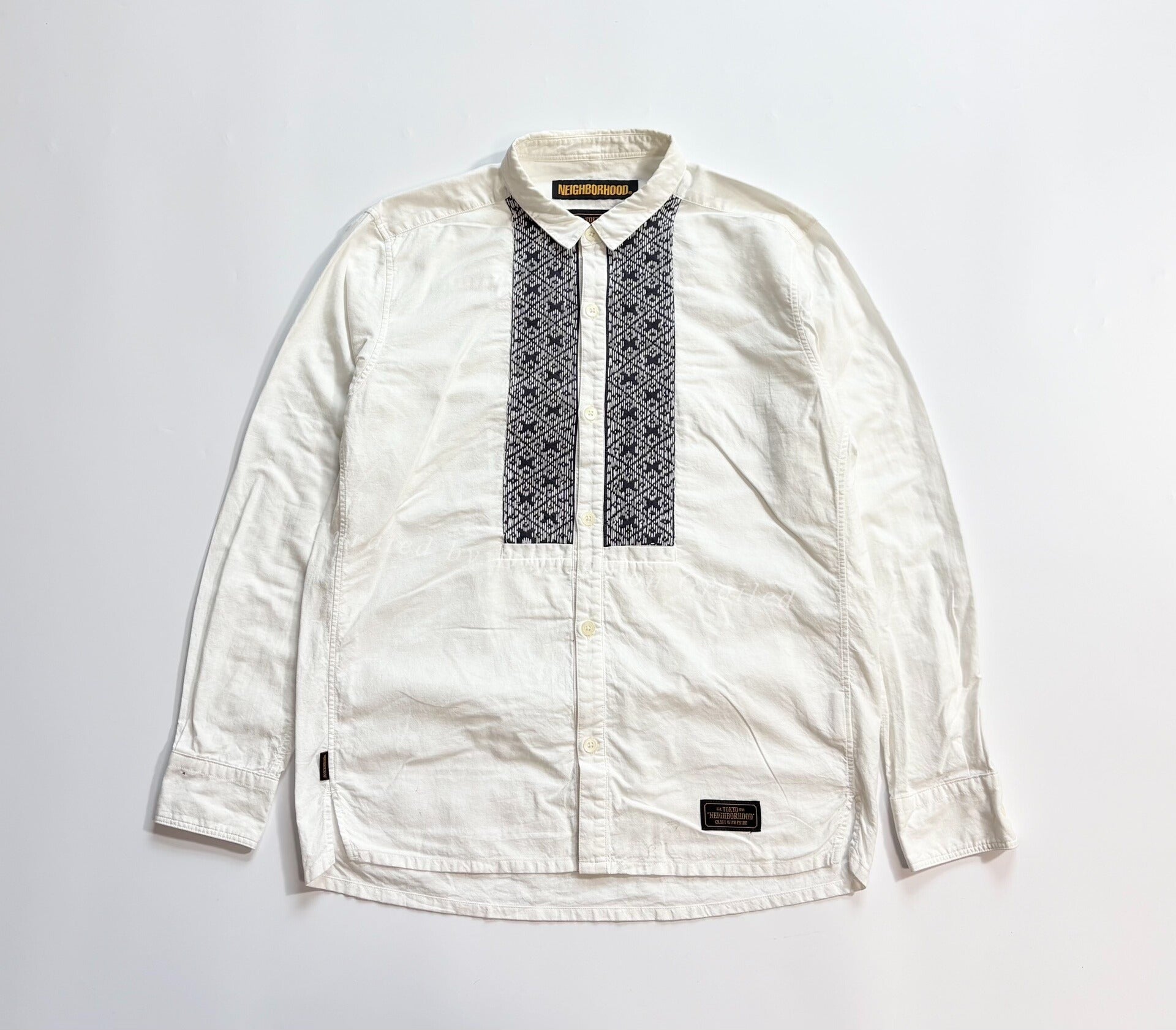 NEIGHBORHOOD Ethnic Embroidery Long-Sleeve Shirt