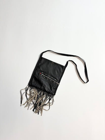 KAPITAL KOUNTRY LEATHER SHEEPSKIN BAG