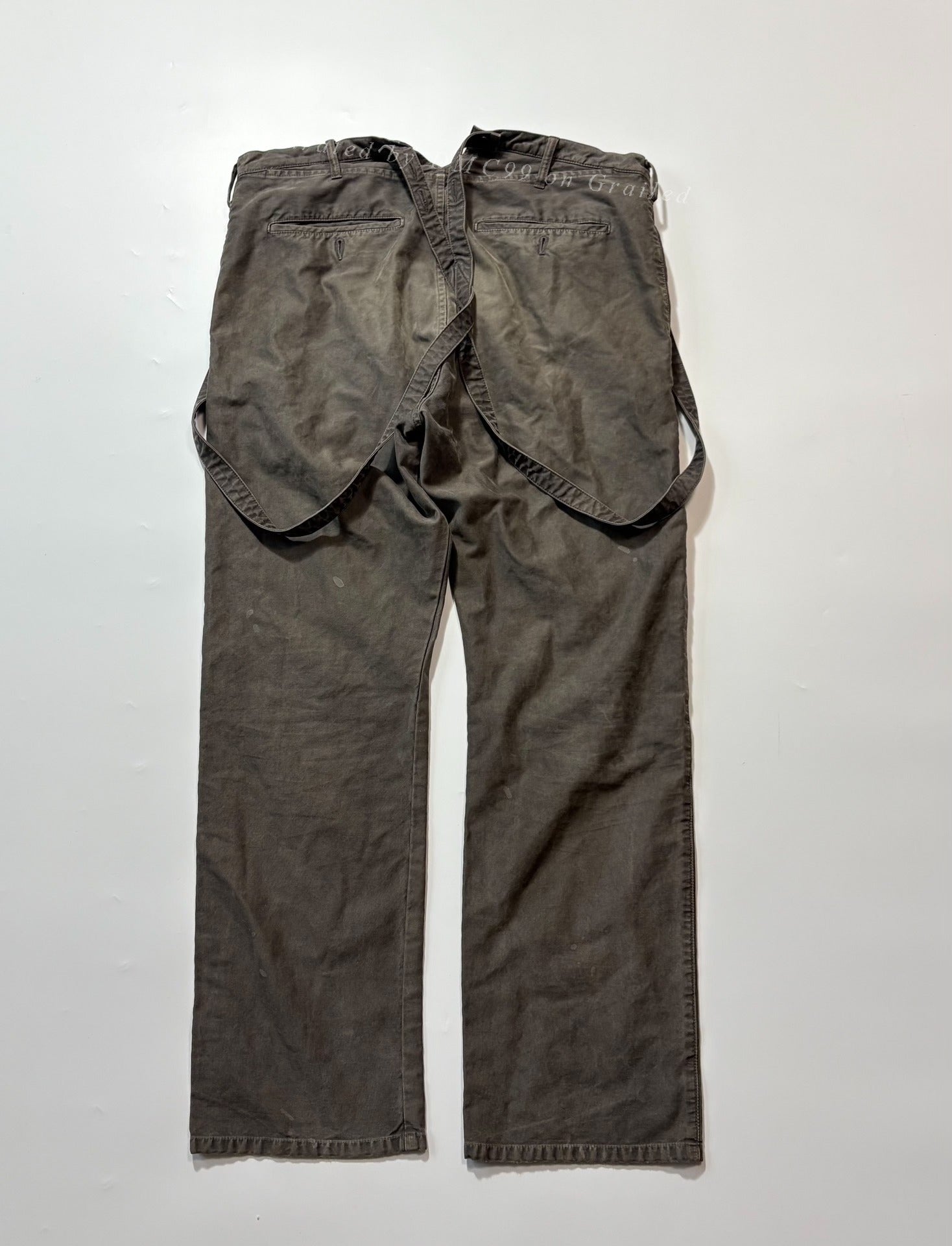 VISVIM TRAVAILLER BRACES PANTS