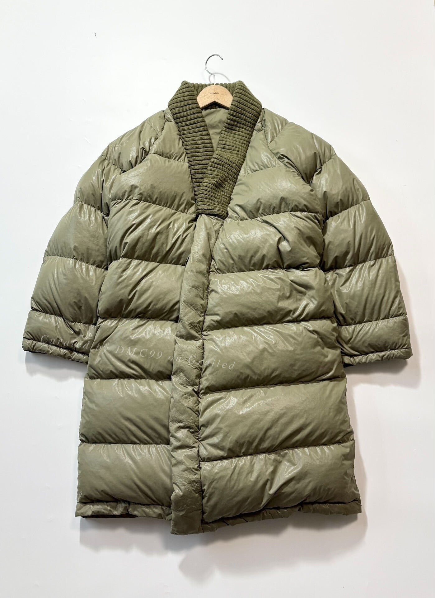 VISVIM Yukata Down Mud-Dyed Robe