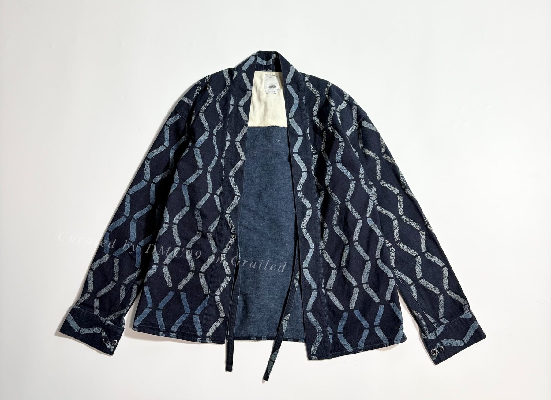 VISVIM LHAMO BAMBOO Indigo Haori