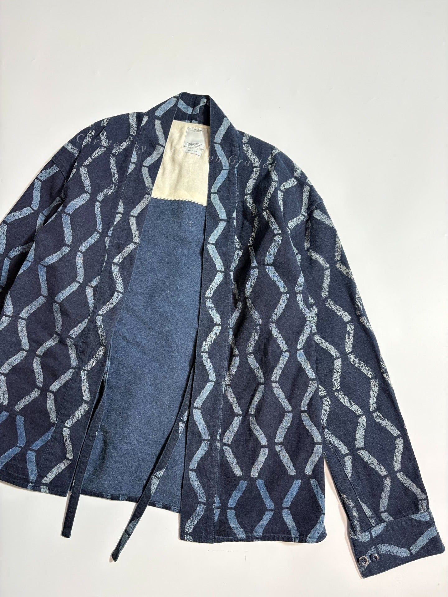 VISVIM LHAMO BAMBOO Indigo Haori