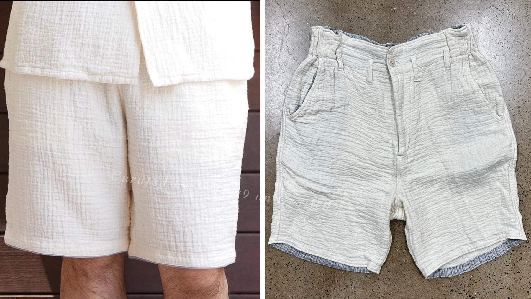 Porter Classic Kendo Sashiko Shorts