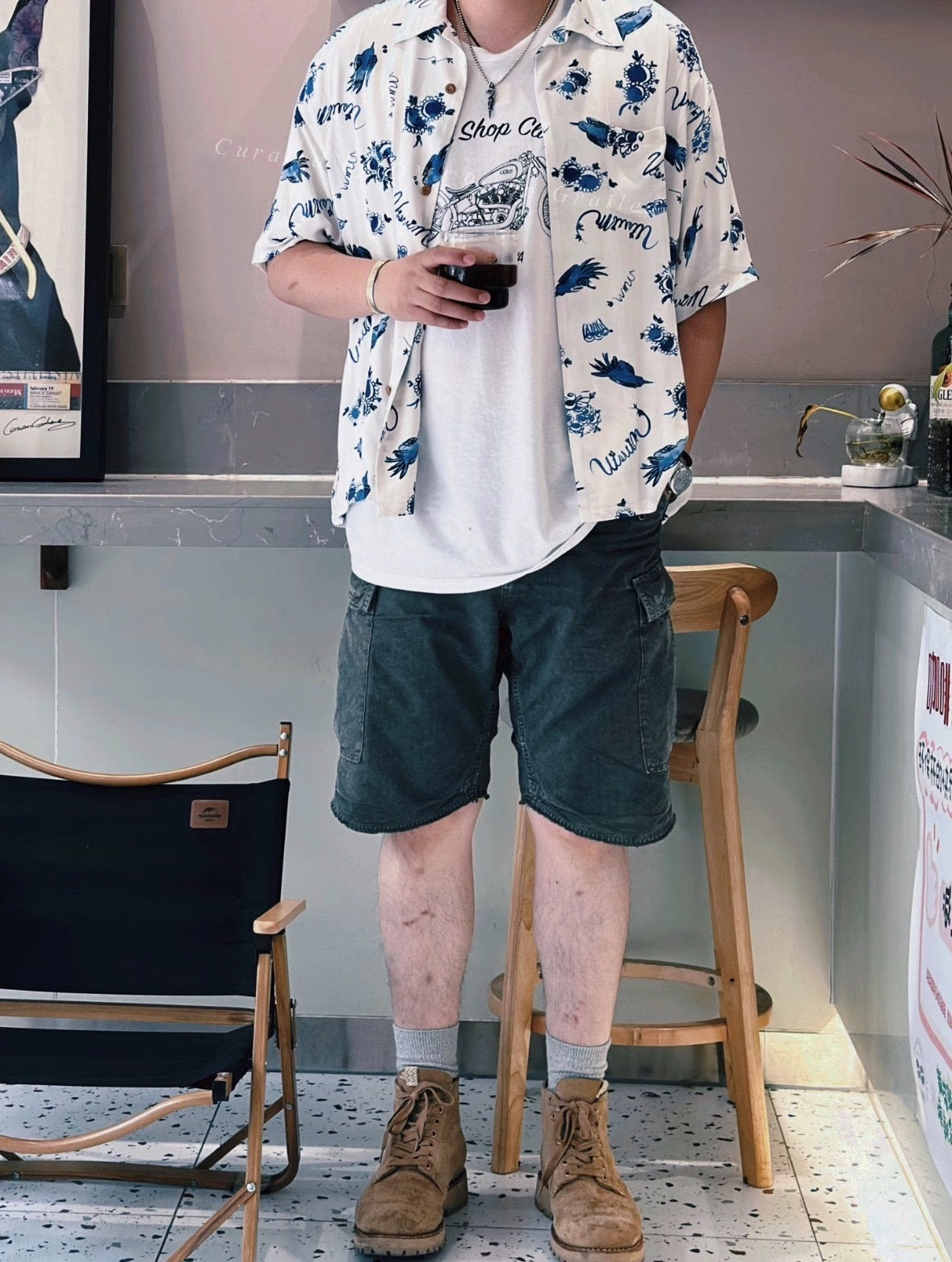 Visvim Wallis Sunnybird Short-Sleeve Shirt