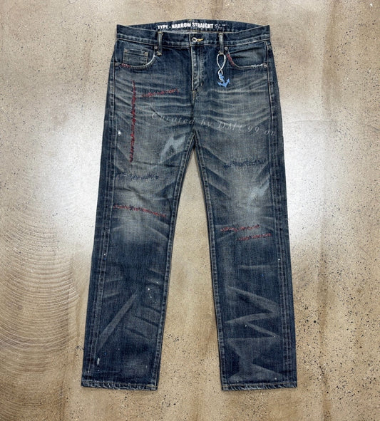 NEIGHBORHOOD 09ex Red Anchor Jeans