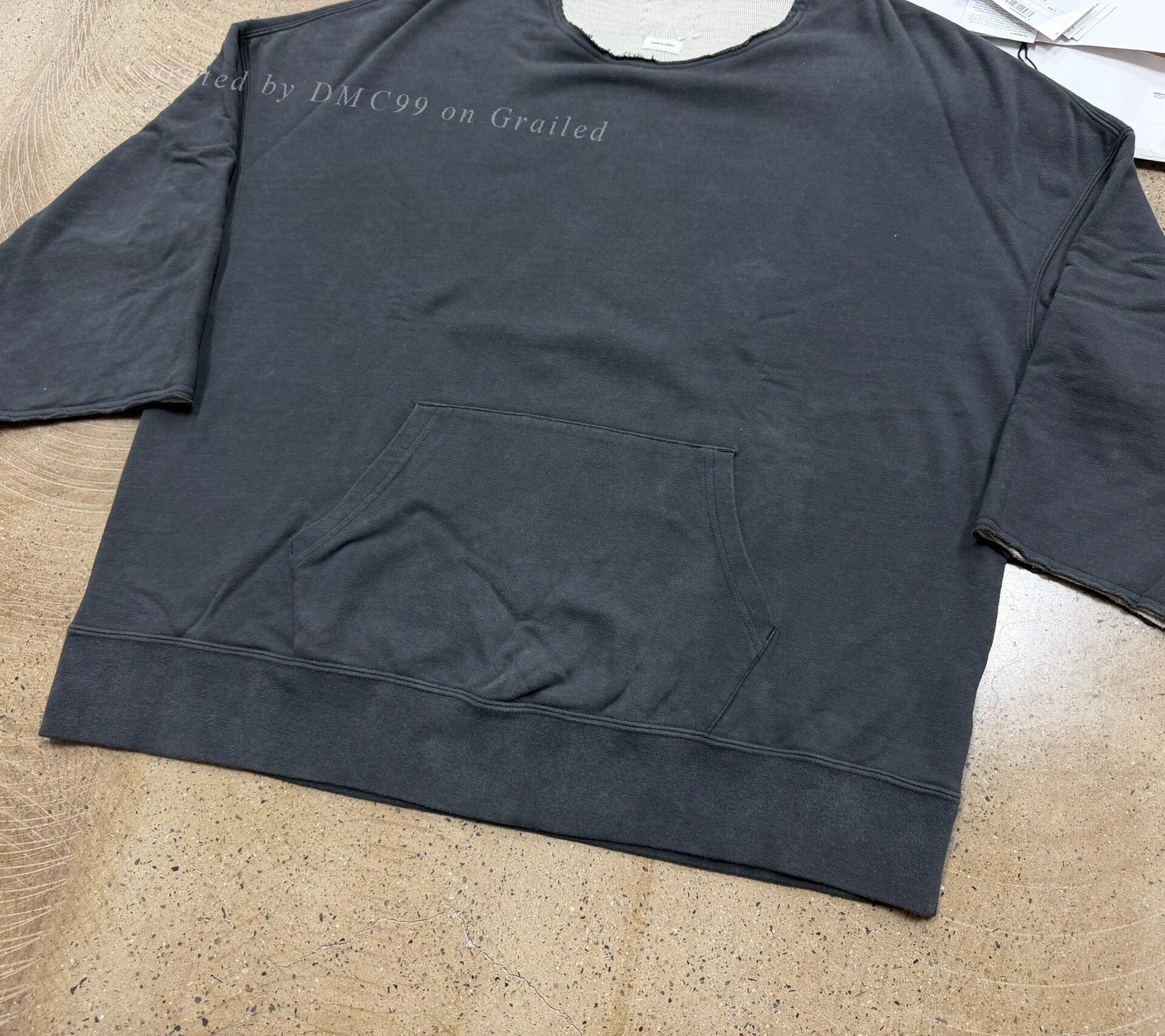 VISVIM 25AW Burrow Dual Sweat DMGD