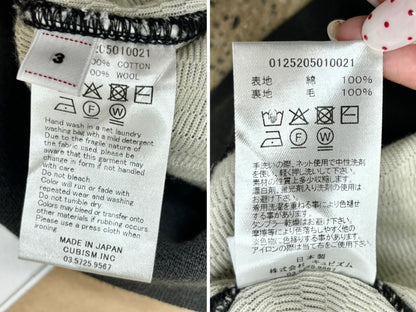 VISVIM 25AW Burrow Dual Sweat DMGD