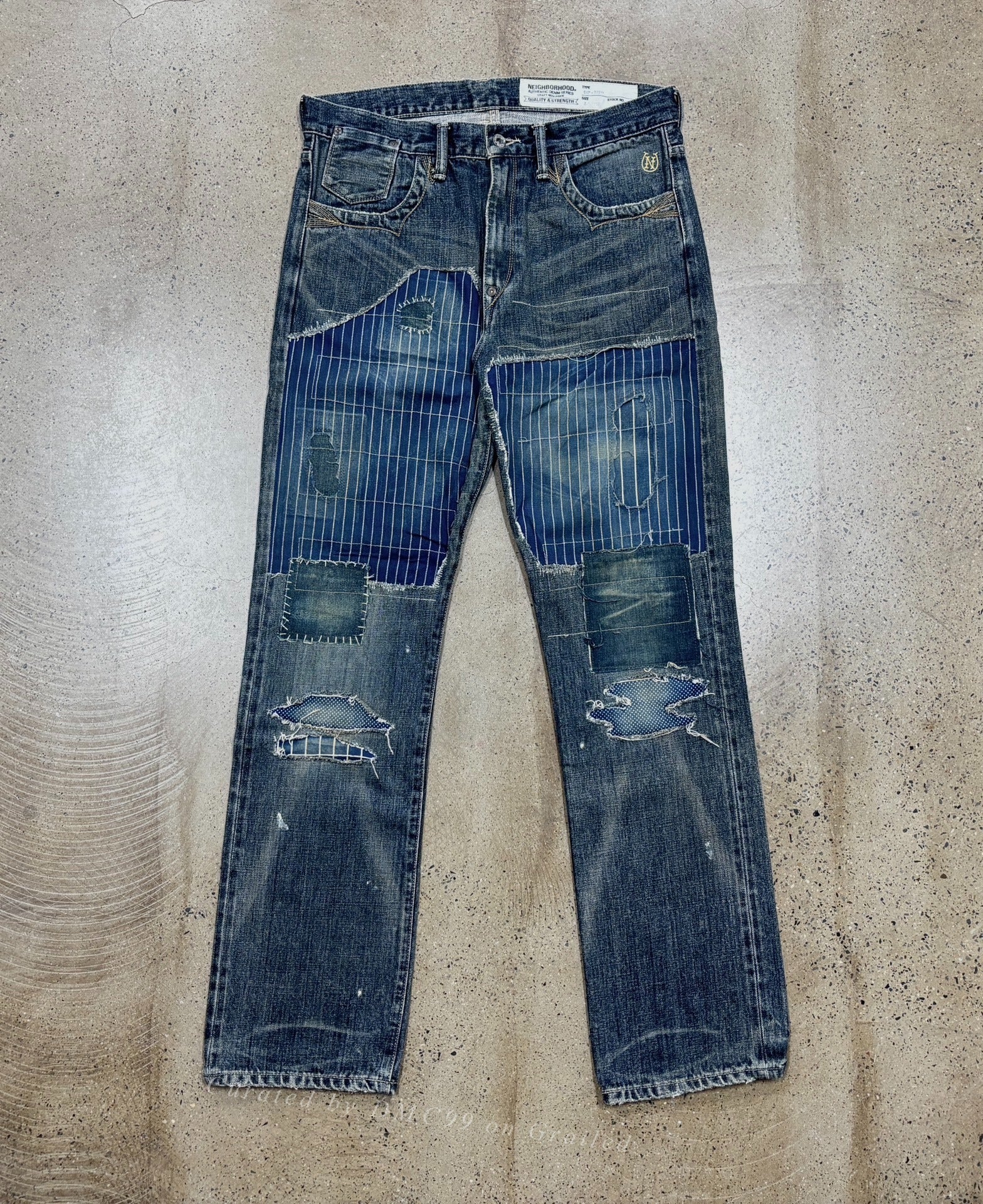 NEIGHBORHOOD 14AW Miner Savage Jeans
