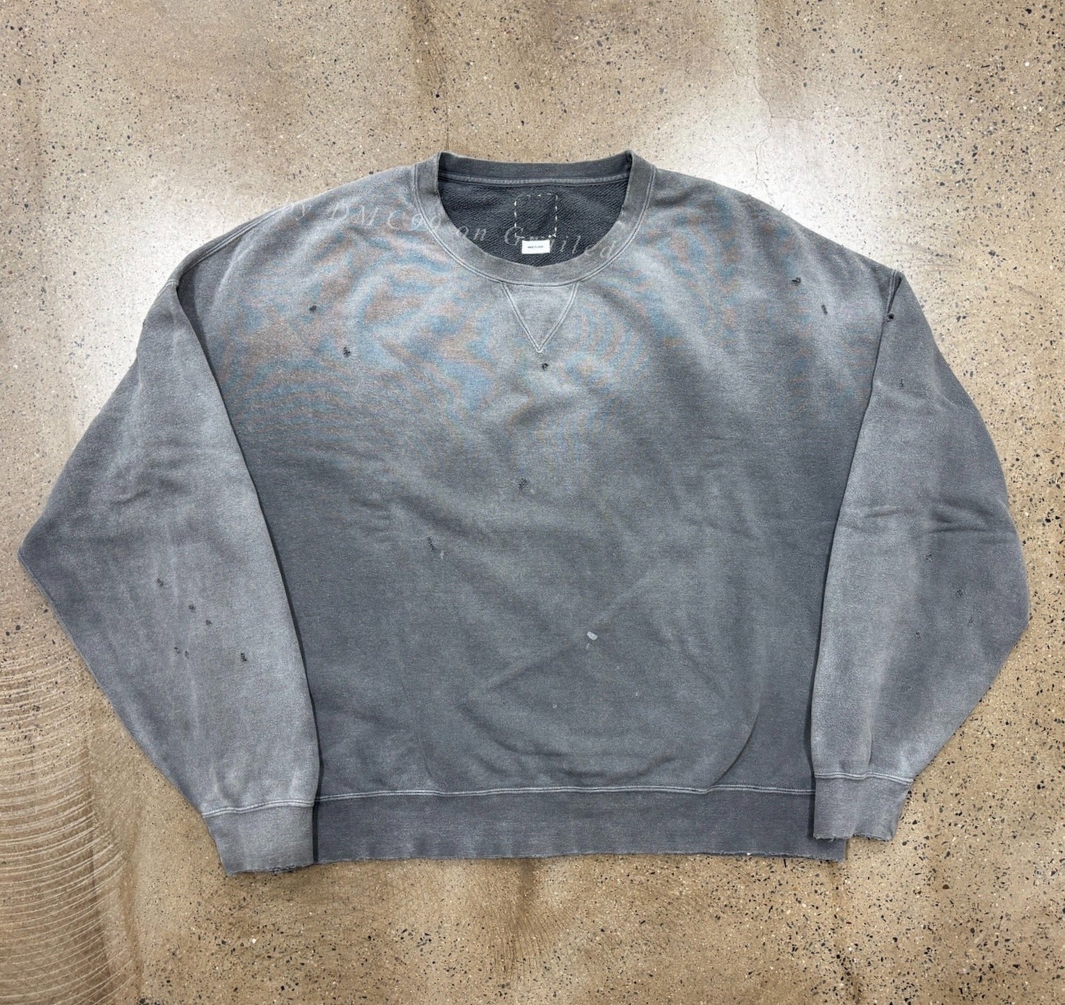Visvim 22AW Amplus Crash Sweat Hoodie