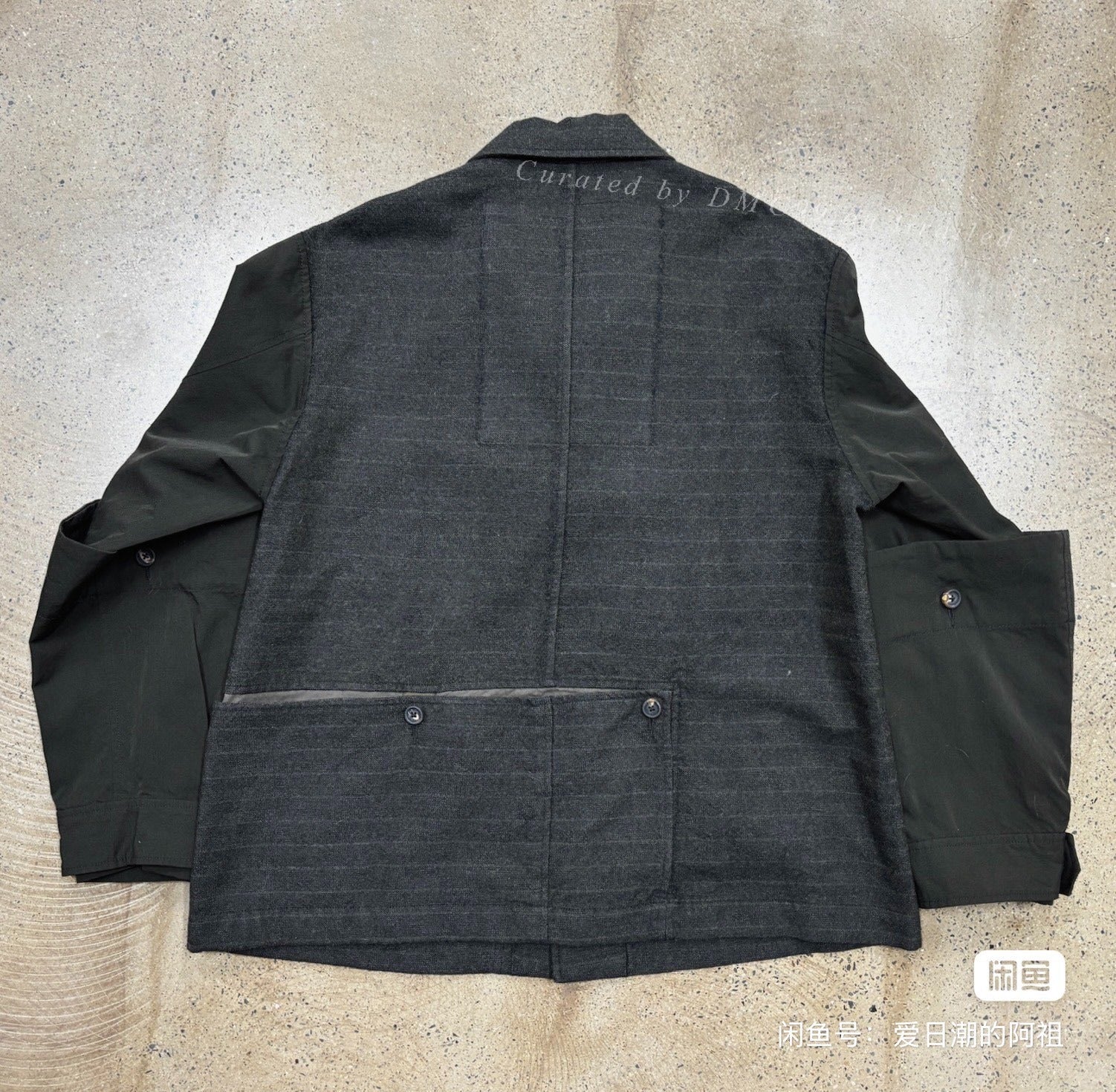 Ziggy Chen AW21 Deconstructed Wool Jacket
