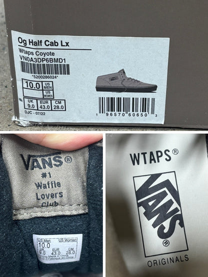 Wtaps x Vans Vault OG Half Cab LX