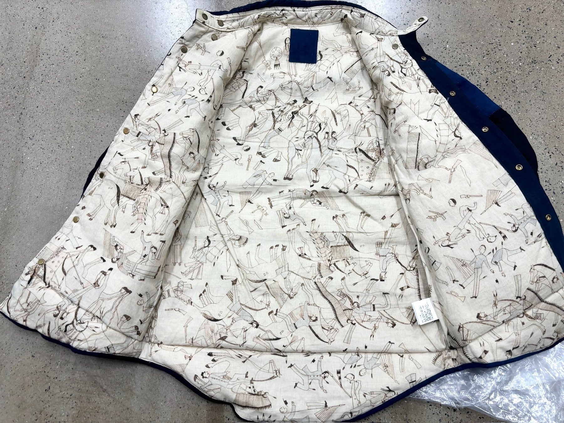 Visvim ICT Kerchief Down JKT Kofu