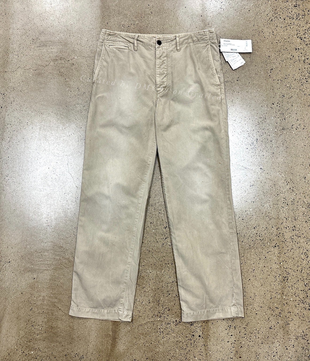 Visvim 24SS Field Chino Pants Distressed