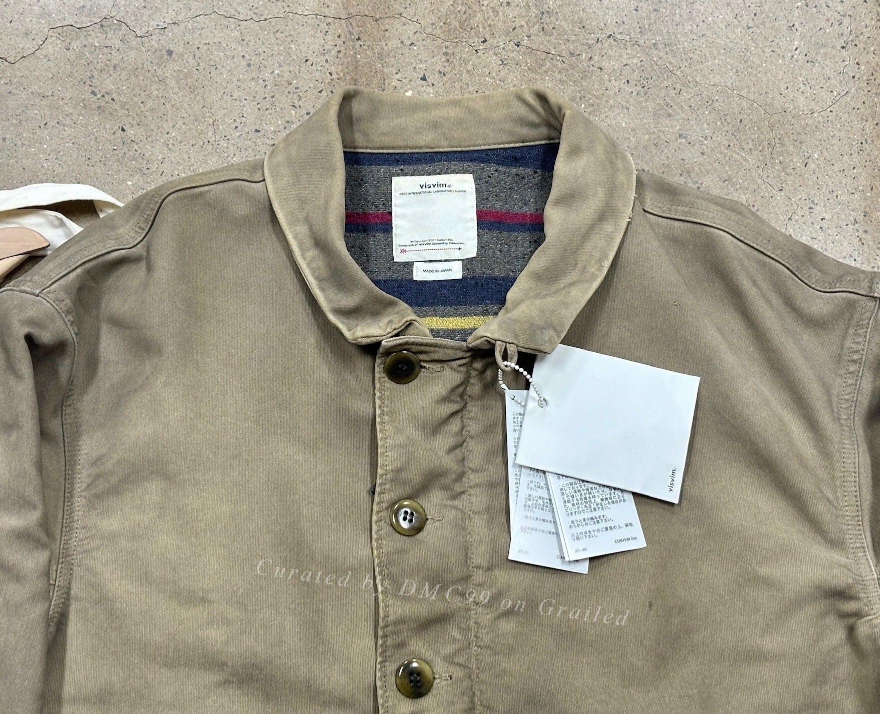 Visvim 22aw Purser Deck Jacket