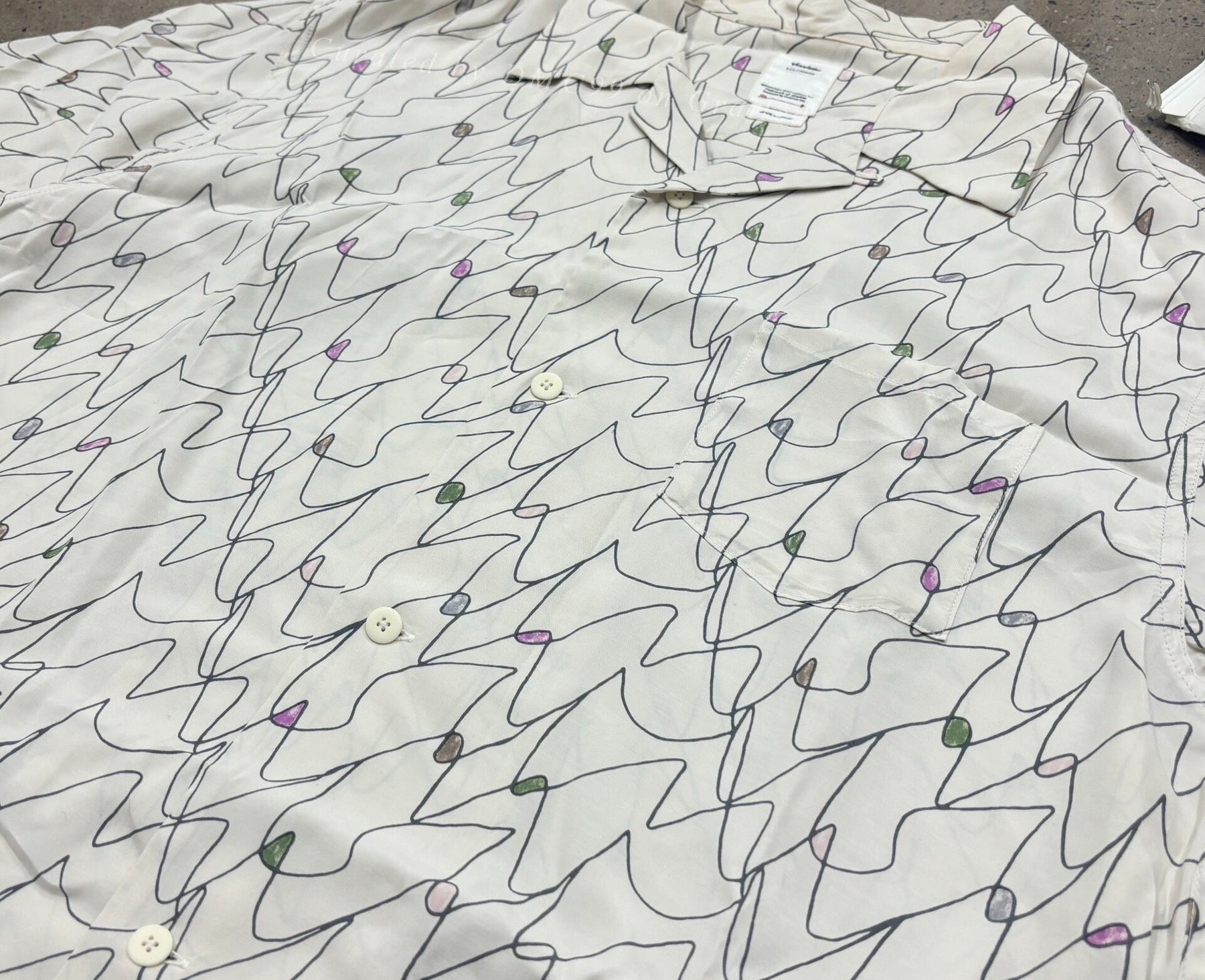 Visvim 21AW Wallis Floral Shirt