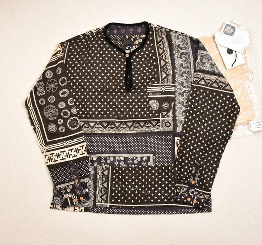 Visvim ICT Tunic P.O. Mud-Dye Paisley
