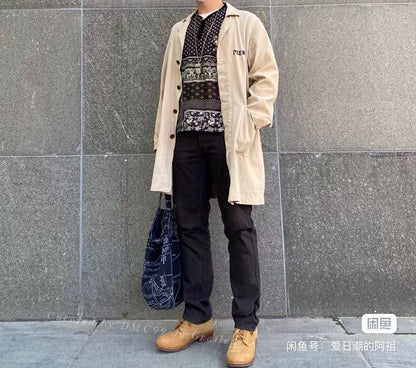 Visvim ICT Tunic P.O. Mud-Dye Paisley