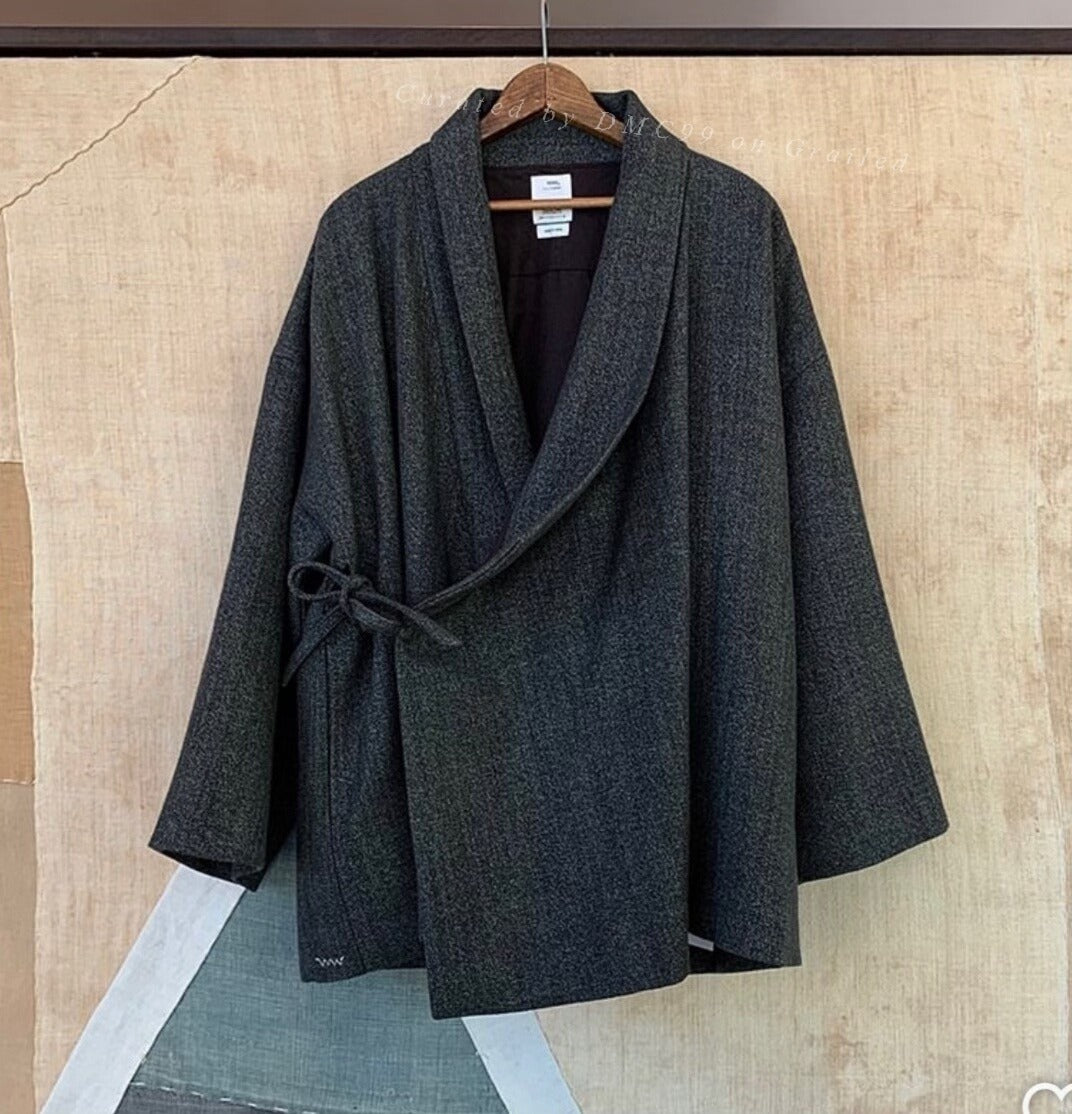 Visvim Chamdo Short Robe Tweed