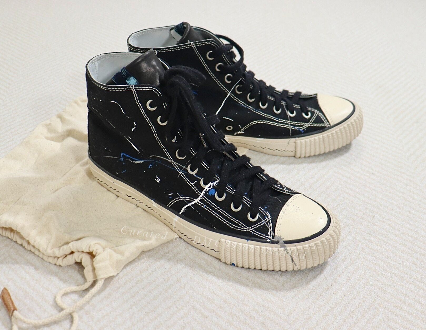 VISVIM 19AW Skagway Hi Canvas Splatter
