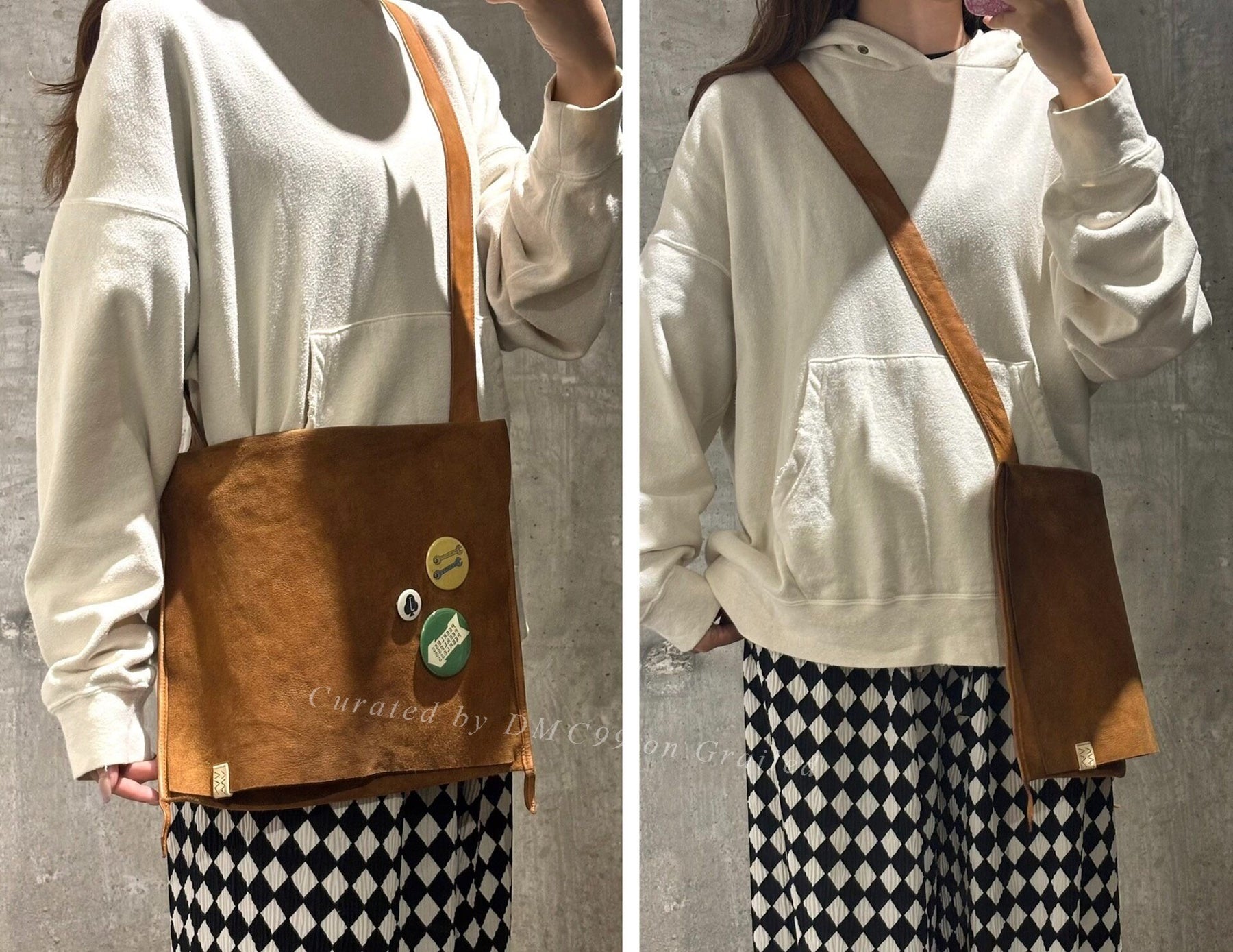 Visvim 18ss Veg Lamb Shoulder Bag