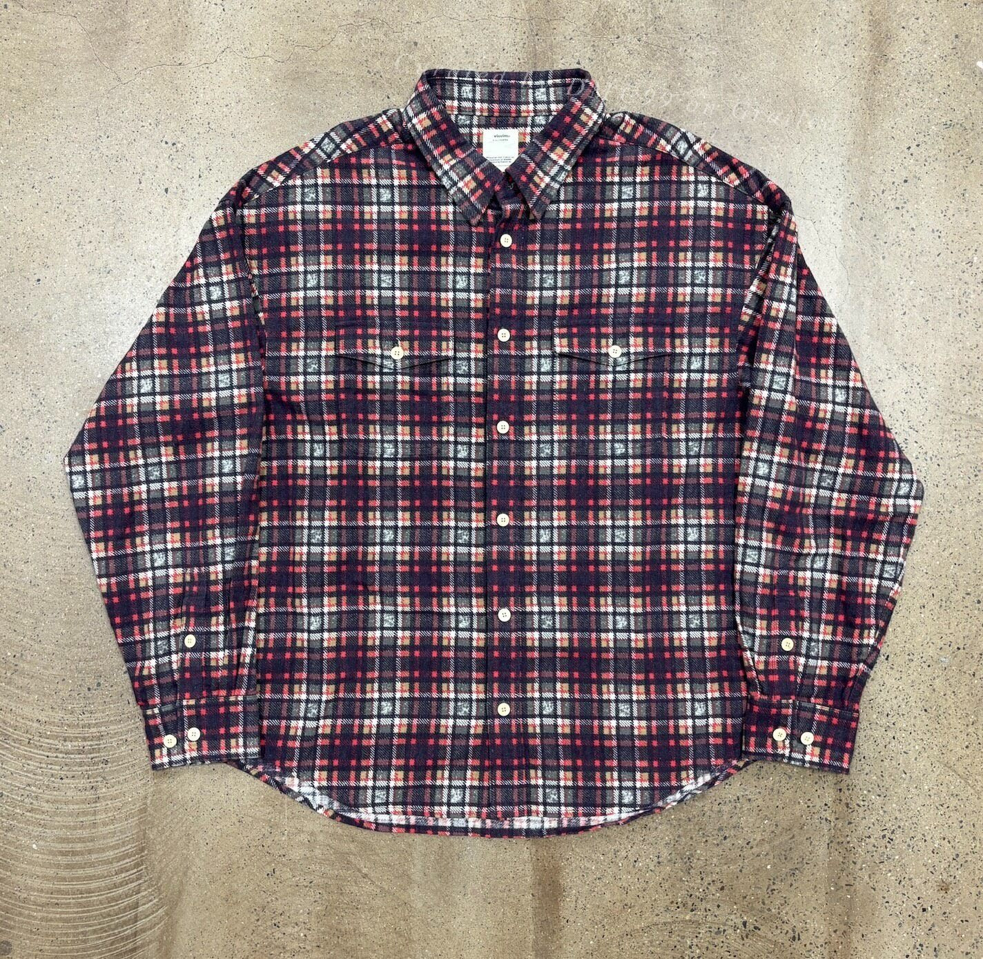 VISVIM 23SS PIONEER KHADI CHECK SHIRT
