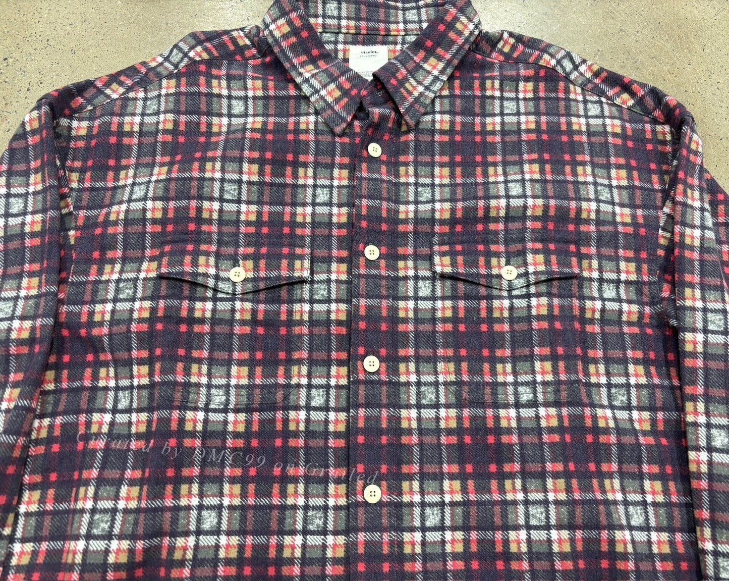 VISVIM 23SS PIONEER KHADI CHECK SHIRT