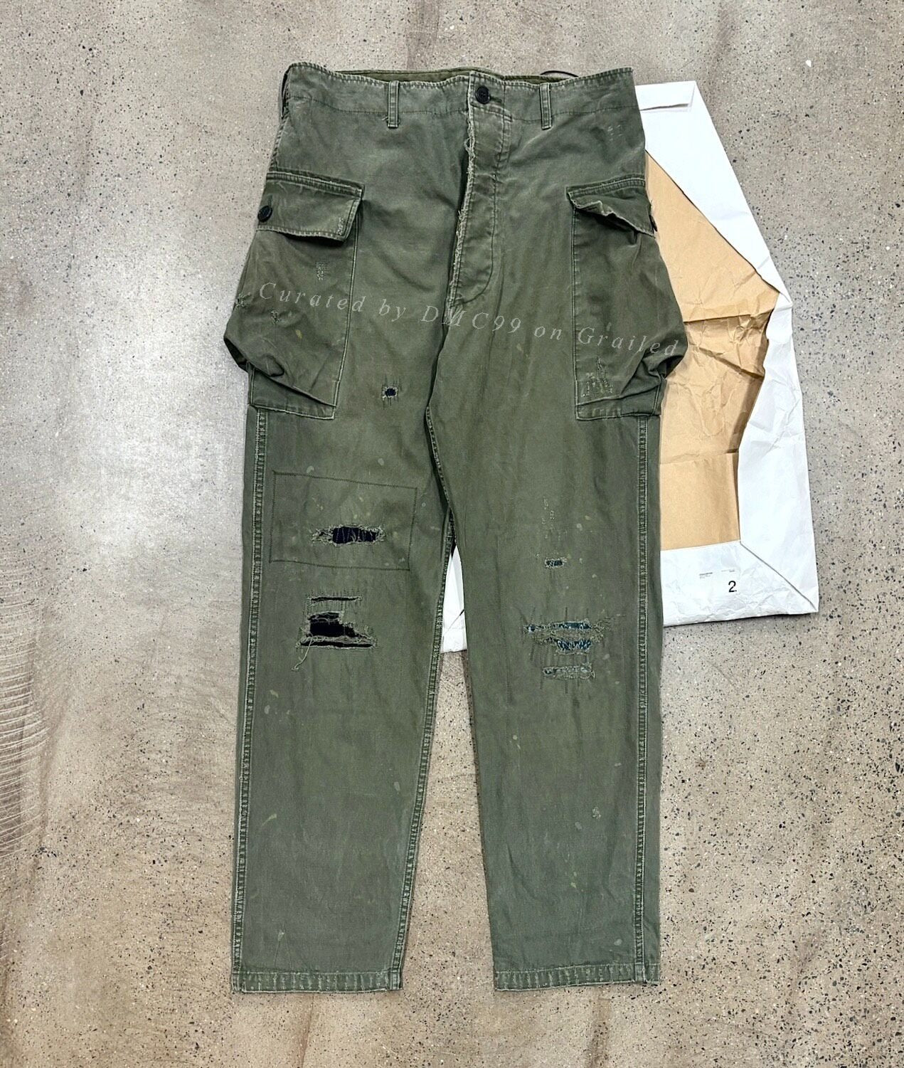 Visvim 19AW Veterans Crash Kofu Pants