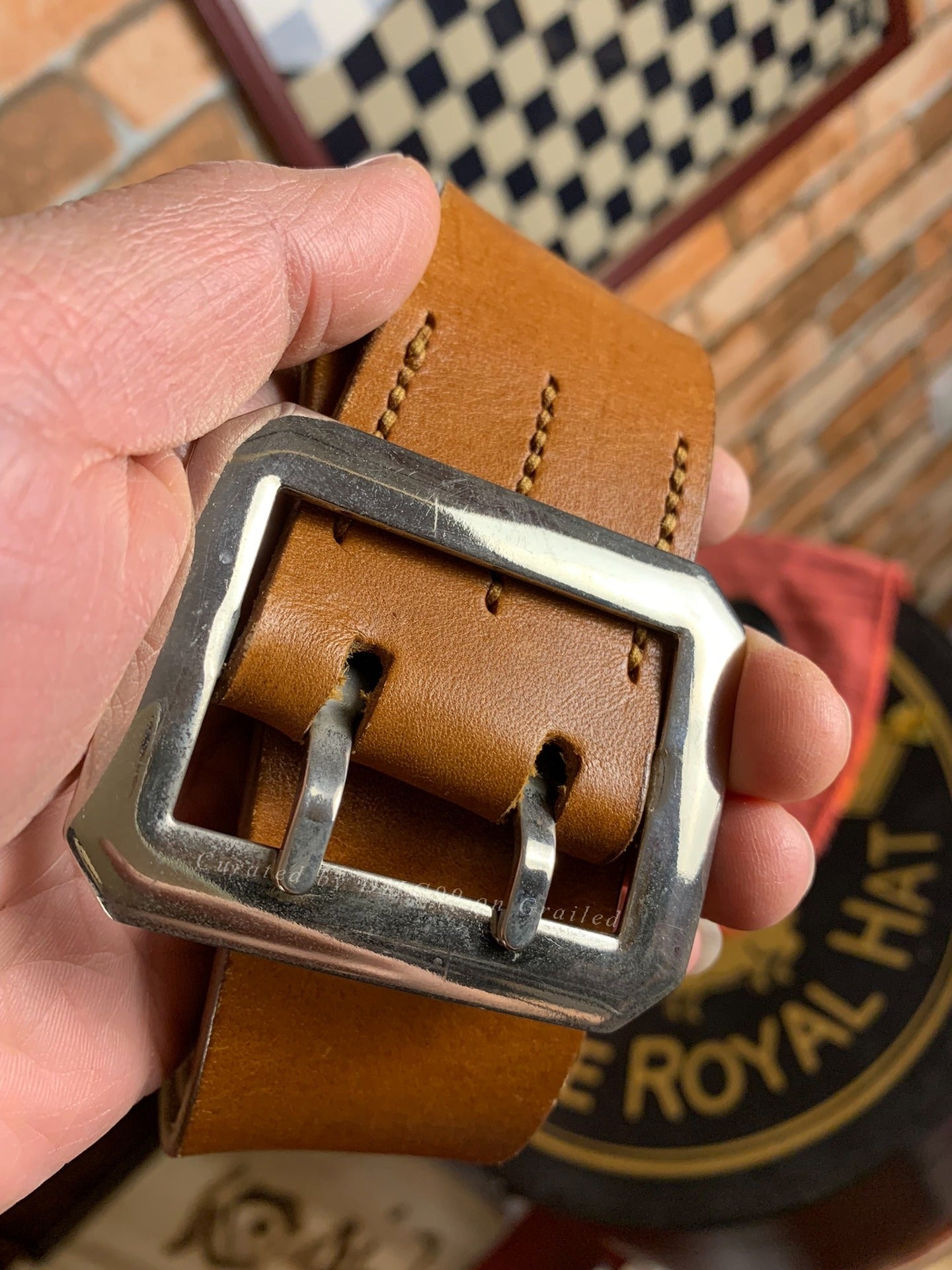 Timeworn Atlast&Co Double-Hole Belt