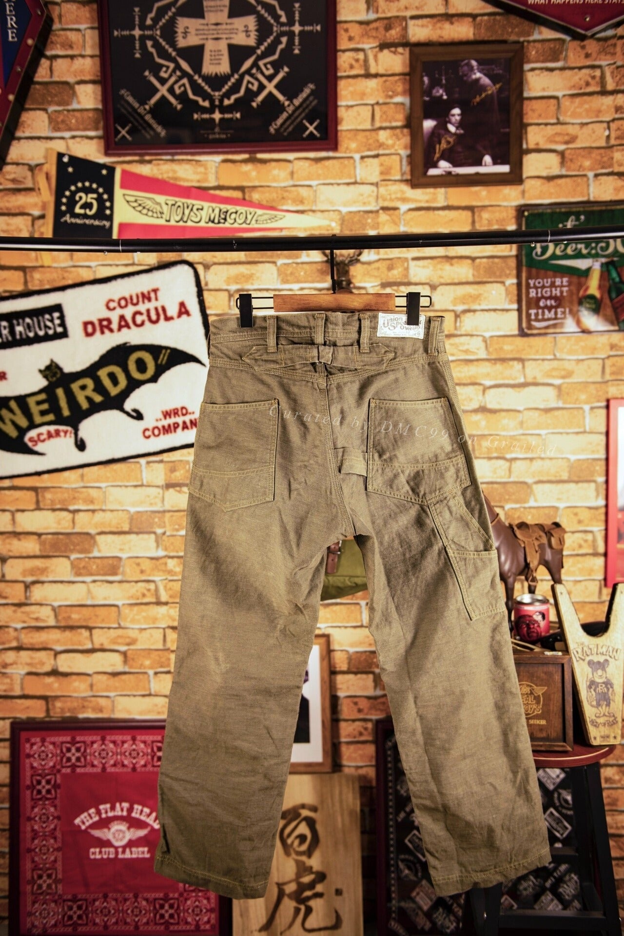 FREEWHEELERS Rare Gray-Green Jeans 30x32
