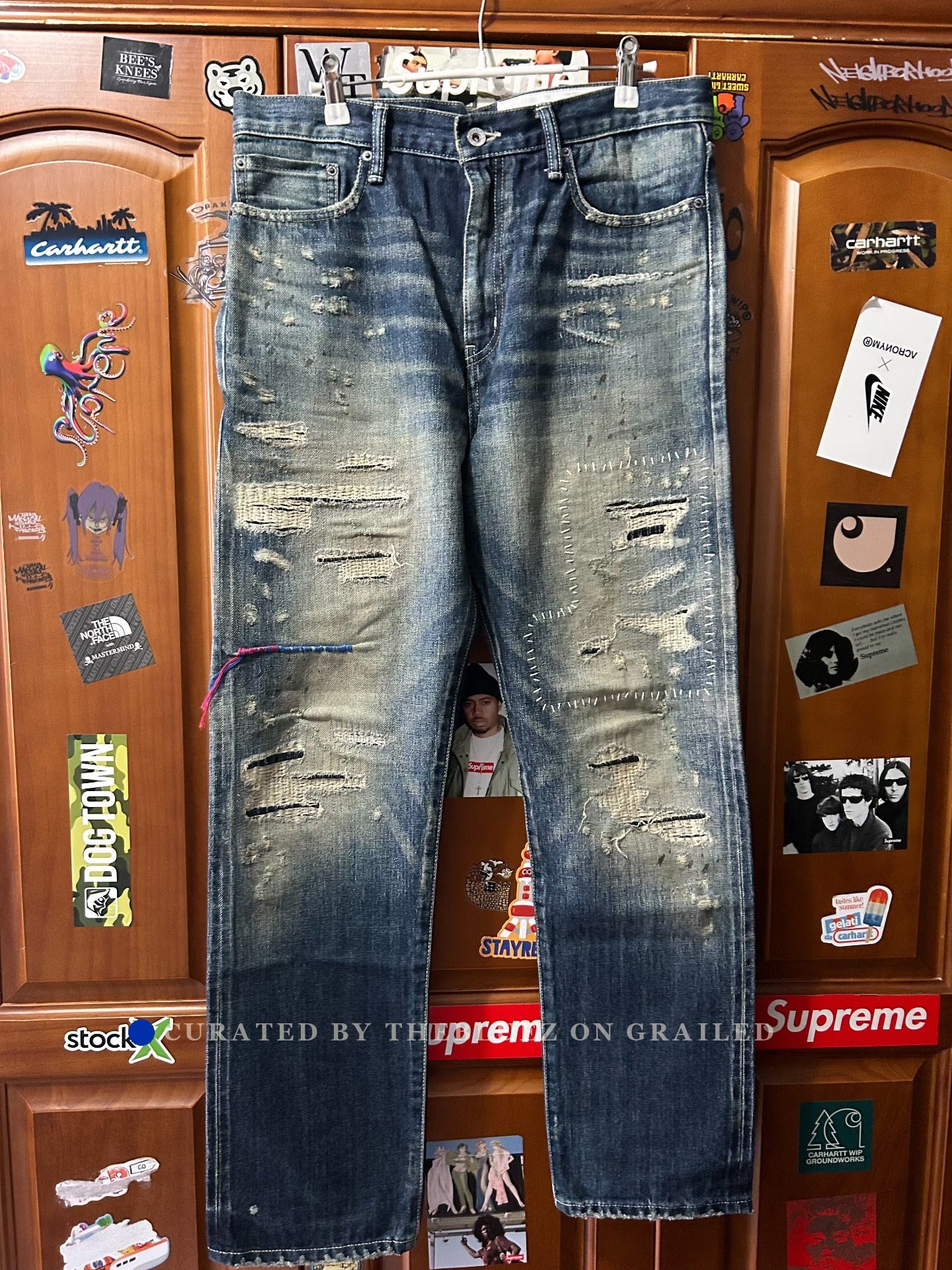 NEIGHBORHOOD 22AW SAVAGE DP MID Washed Denim