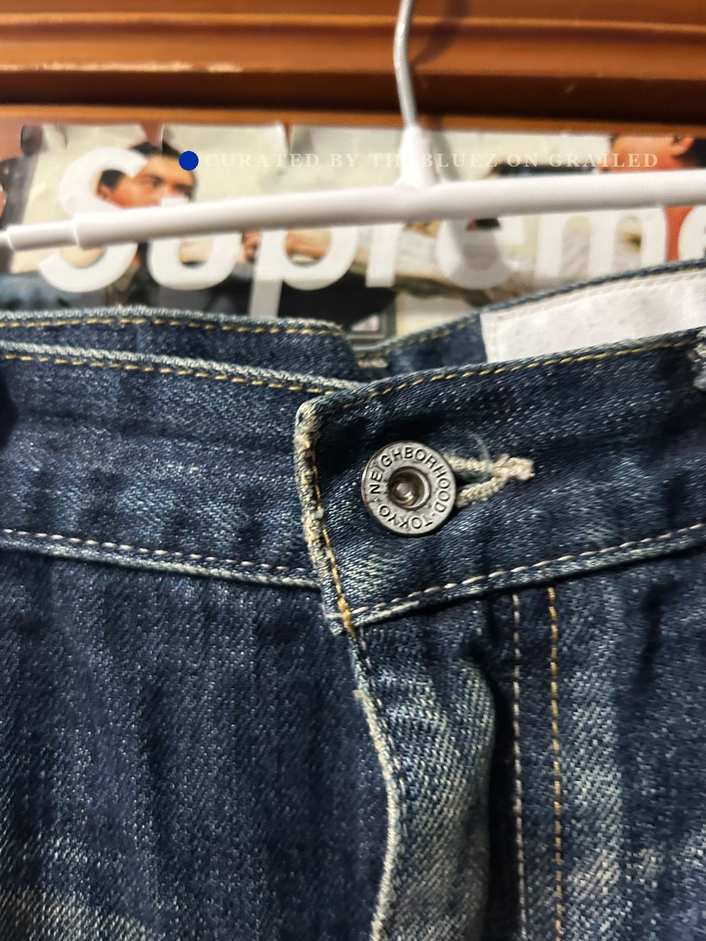 NEIGHBORHOOD 22AW SAVAGE DP MID Washed Denim