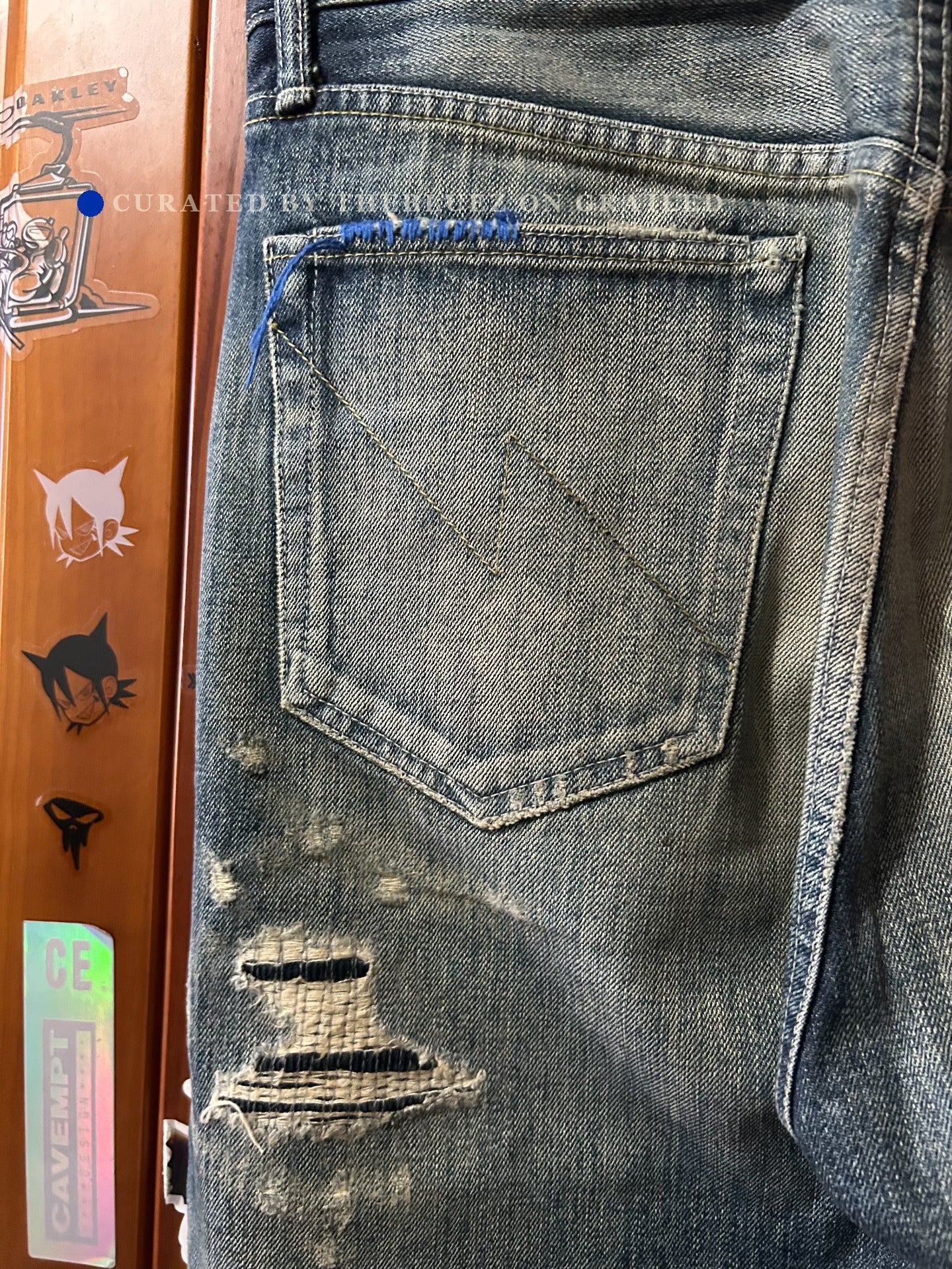 NEIGHBORHOOD 22AW SAVAGE DP MID Washed Denim